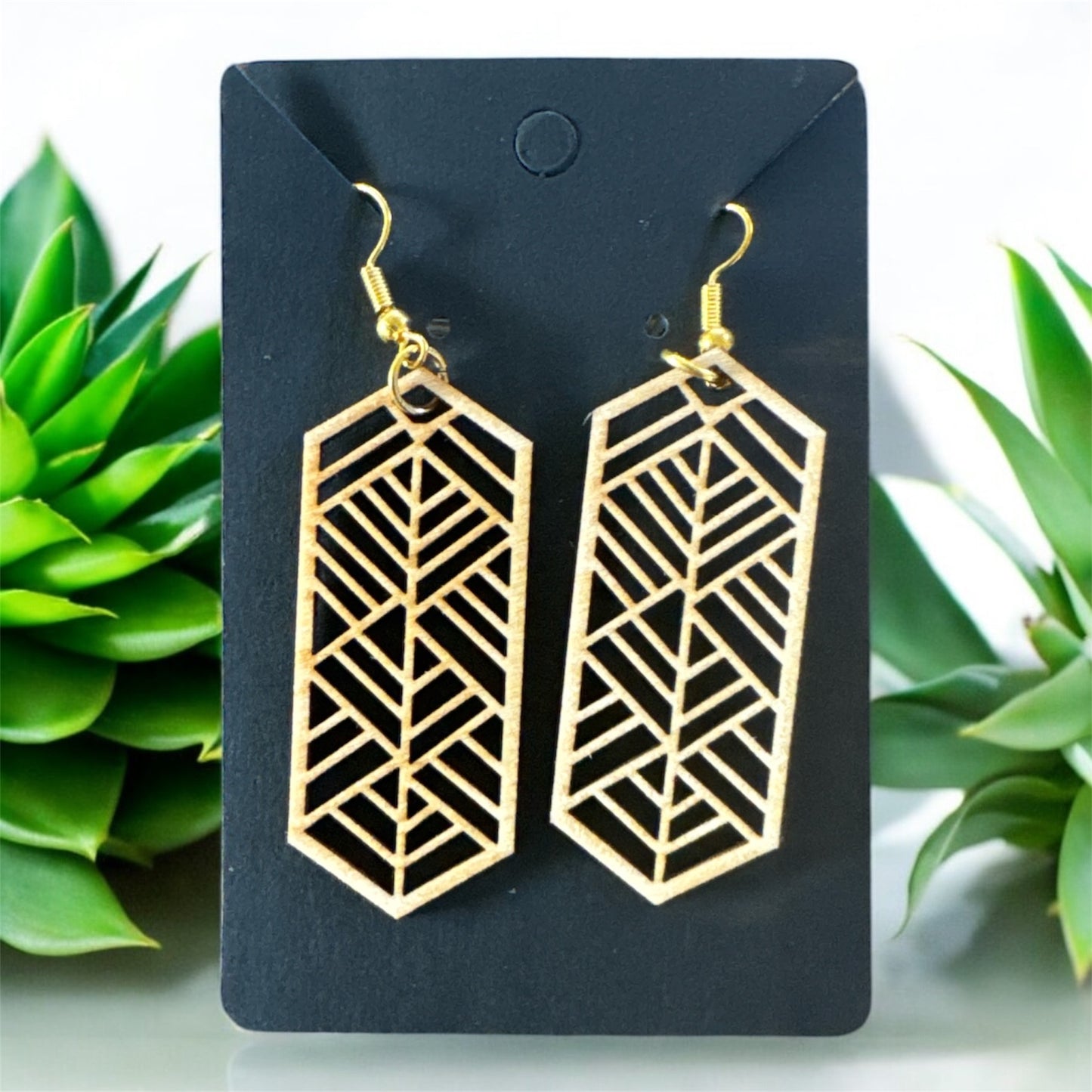 Geometric Earrings Design 2