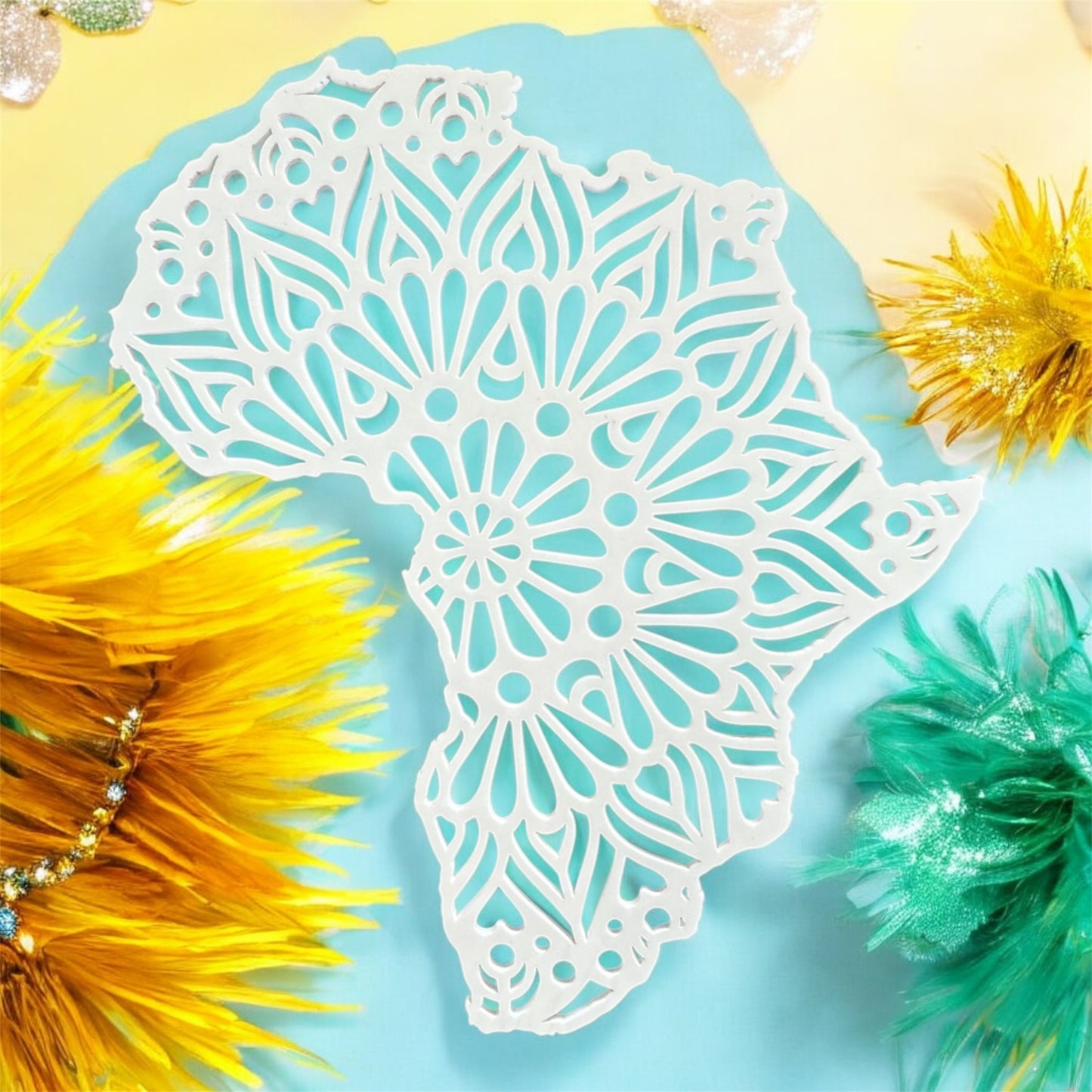 Perspex Wall Art - Africa Mandala