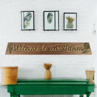 Bless This Home Sign / Welcome to Our Home
