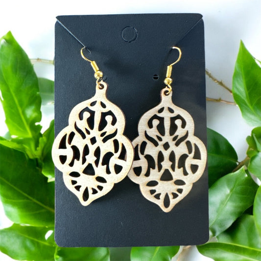 Geometric Earrings Design 3