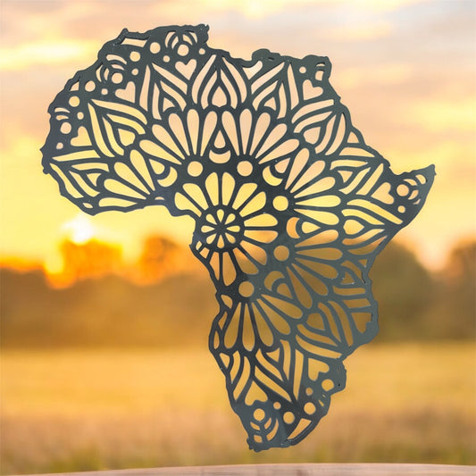 Perspex Wall Art - Africa Mandala