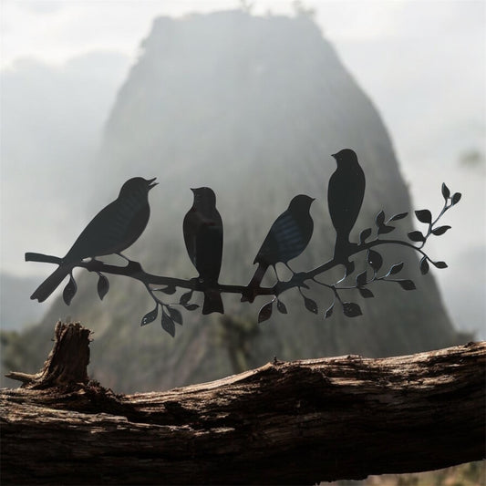 Perspex Wall Art - Birds on a Branch
